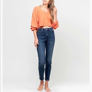 Vervet River Run Stretch Mom Jeans